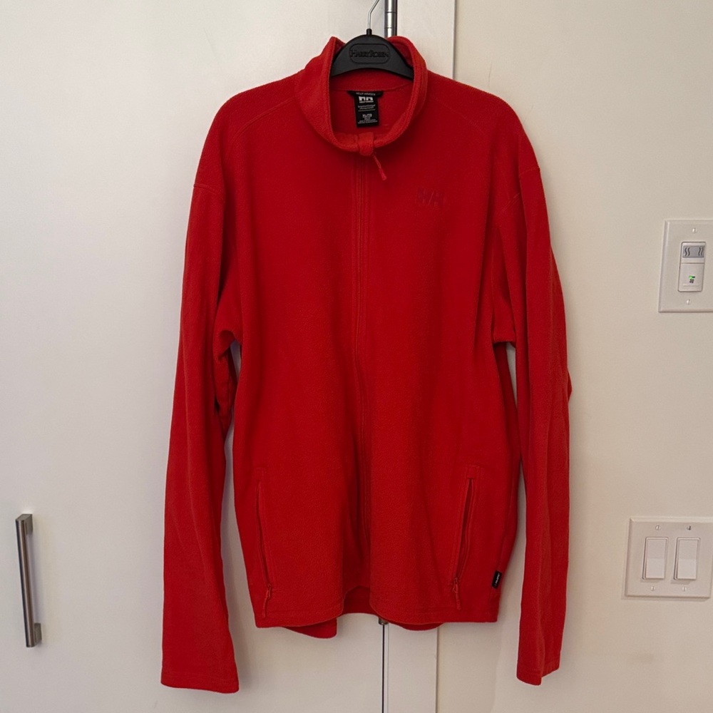 Helly Hansen Red Full-Zip fleece Jacket